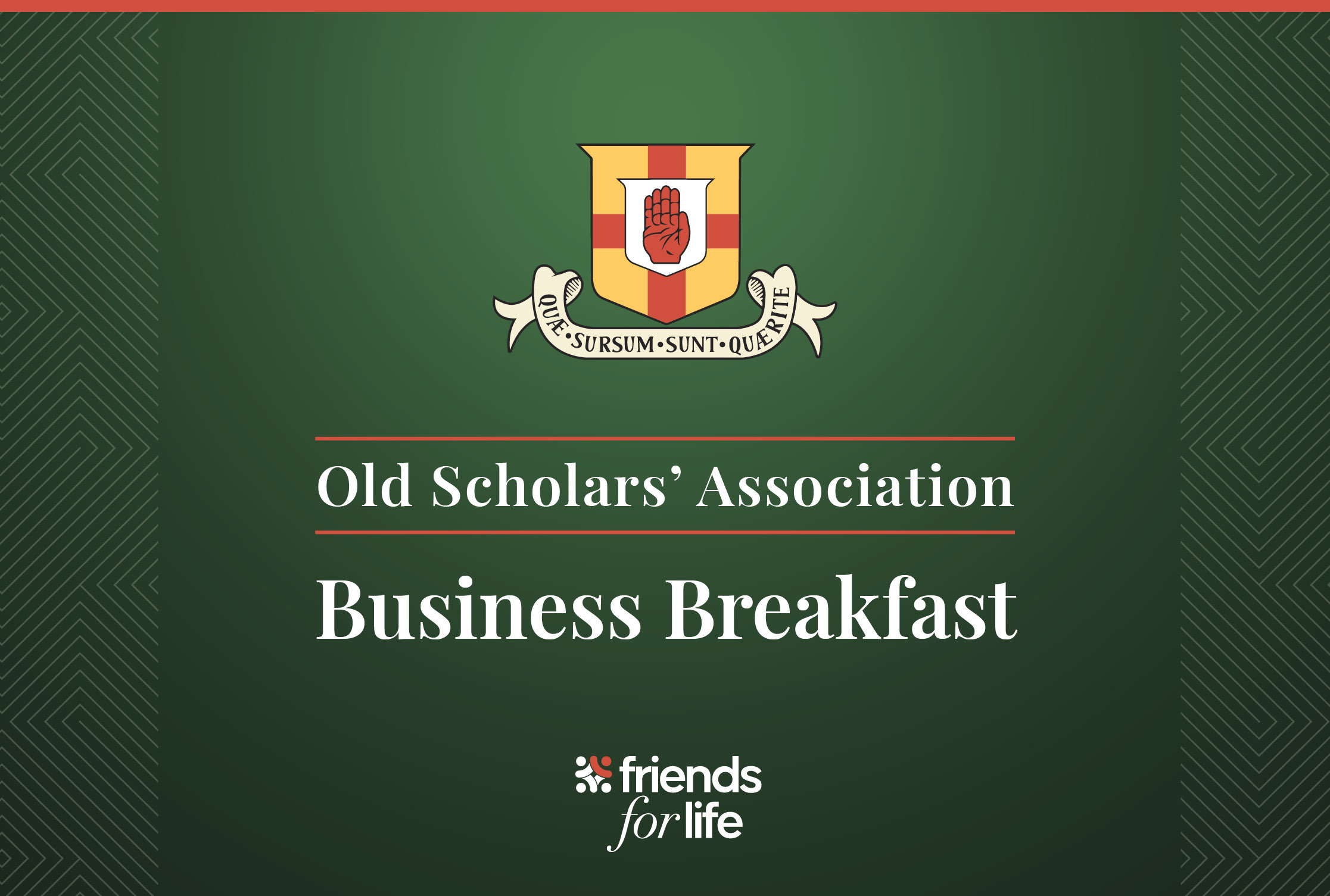 Old Scholars Networking Breakfast
