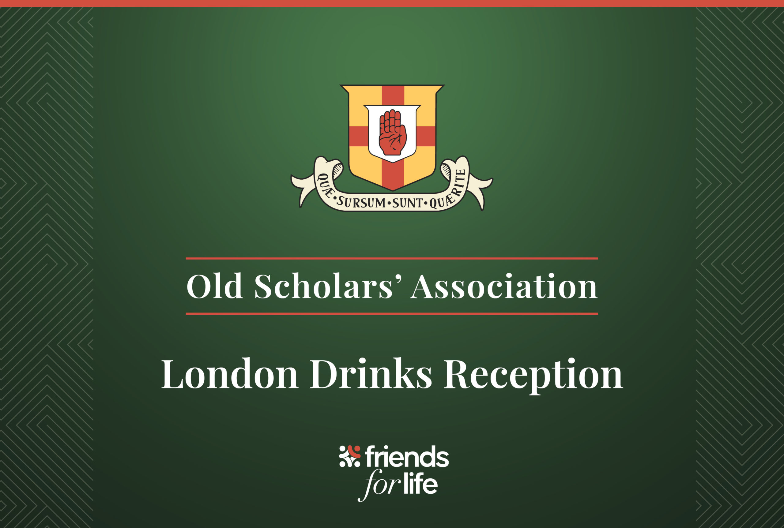 Old Scholars London Drinks Reception